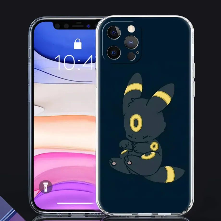 Silikonový kryt s motivy různých Pokémon na telefony iPhone