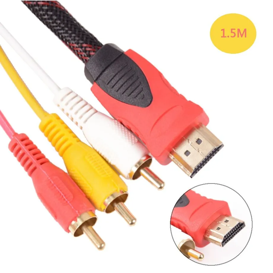 HDMI / 3x RCA adaptér (1.5m)