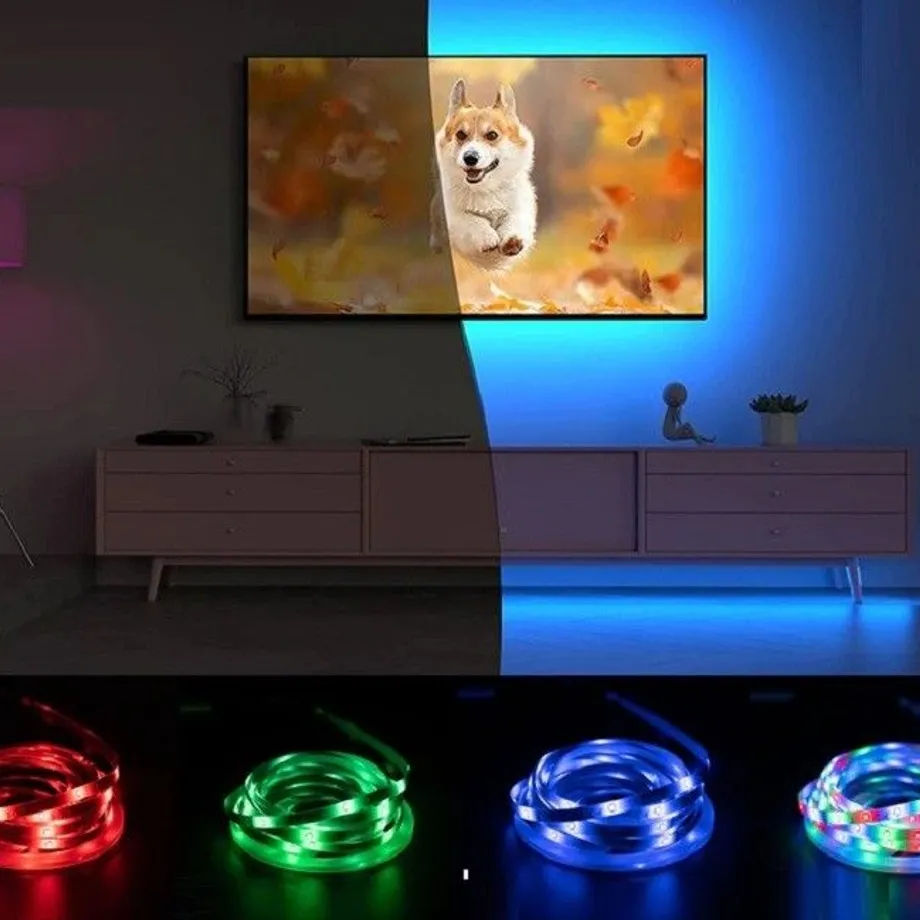 RGB LED pásek s bluetooth J271