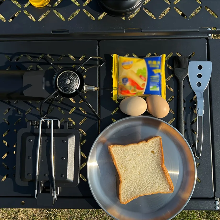 Oboustranný pánev na toasty a vafle s nepřilnavým povrchem pro steaky