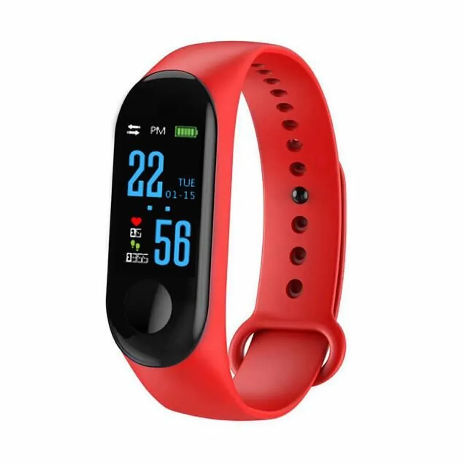 Fitness hodinky M3- ProSmart band s barevným OLED displejem