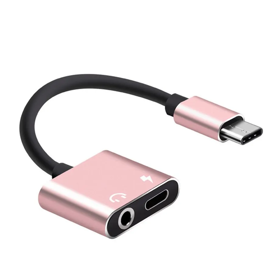 Adaptér USB-C na 3,5mm jack / USB-C K6