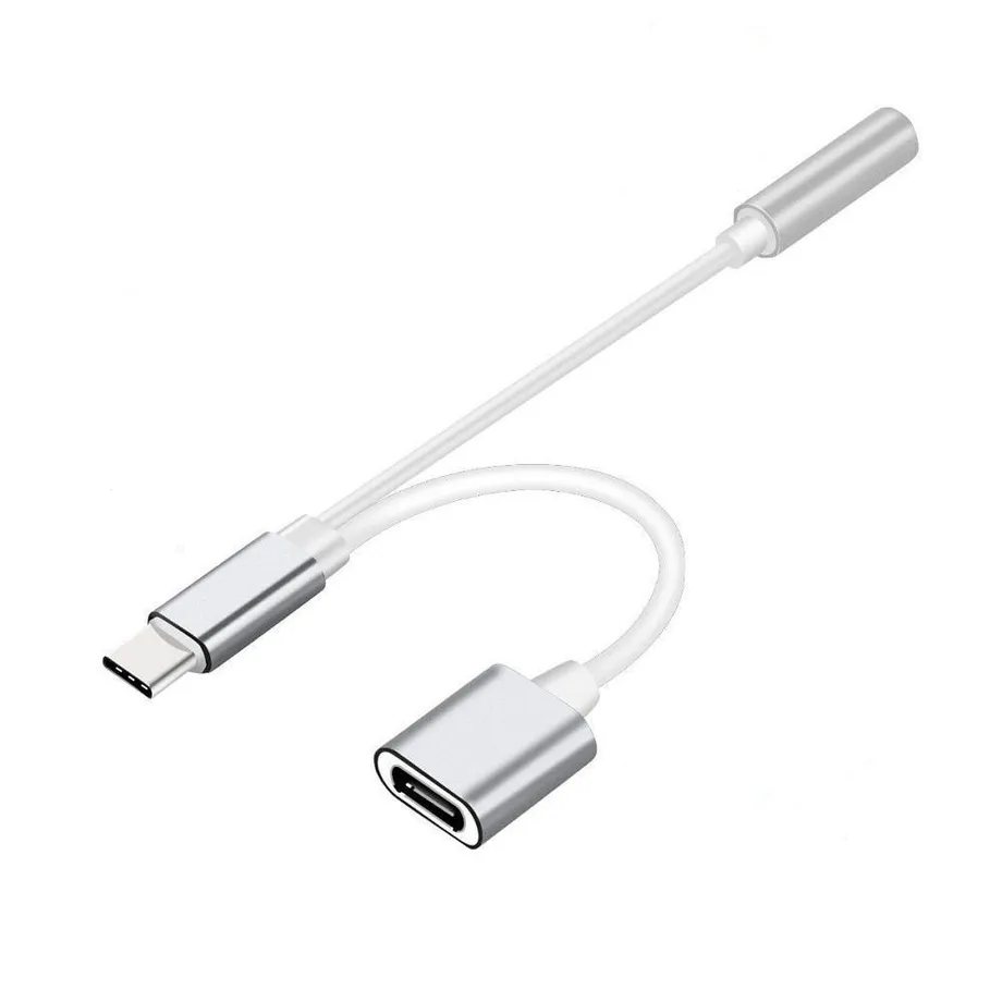 Redukce pro Apple iPhone lightning na 3,5mm jack / Lightning