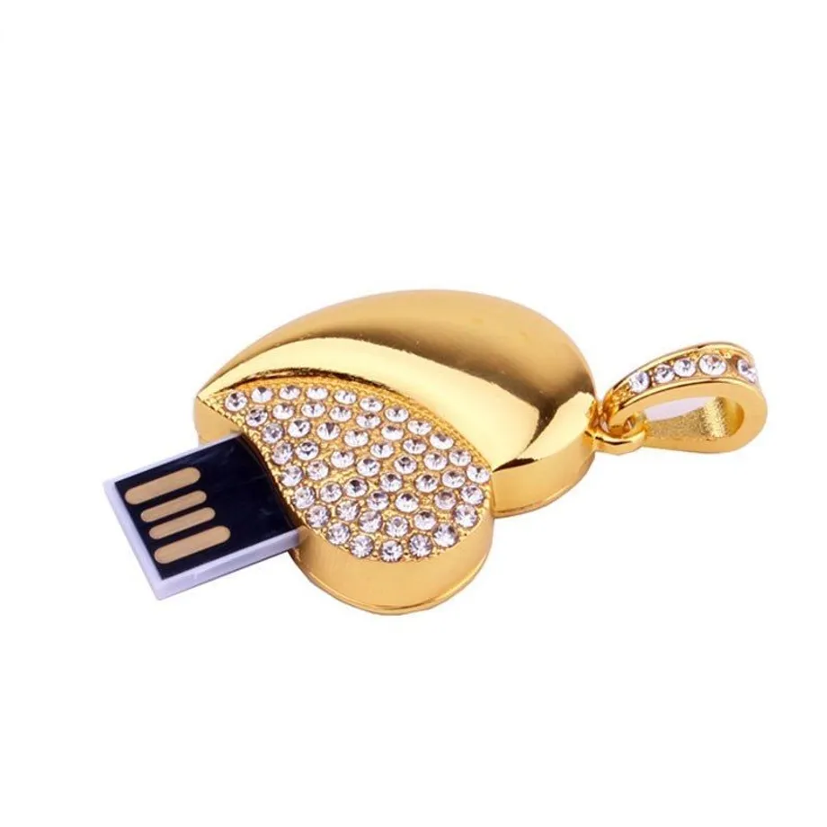 USB flash disk kovové srdce