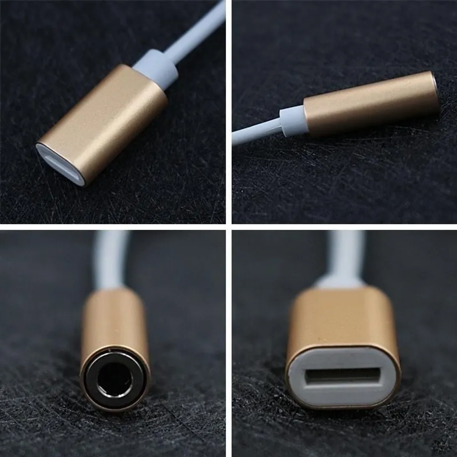 Redukce pro Apple iPhone lightning na 3,5mm jack / Lightning