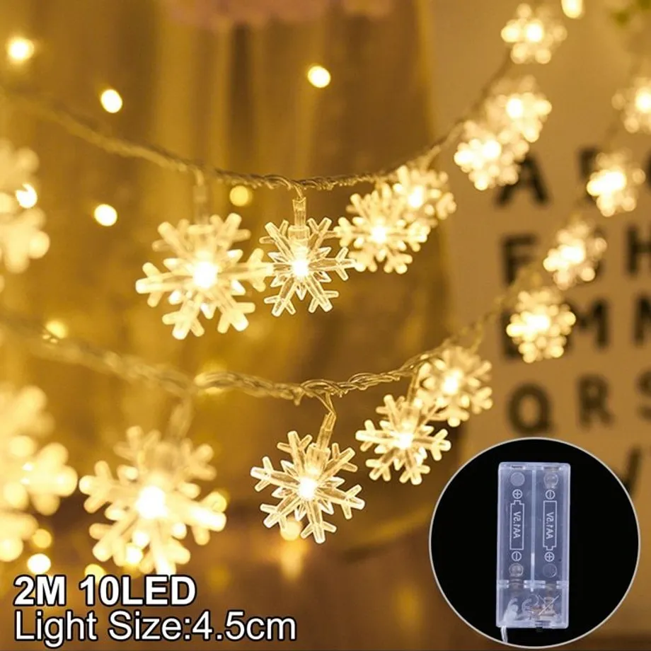 Vánoční LED světýlka Snowflake