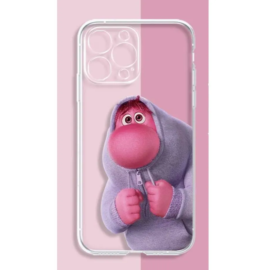 Transparentní kryt na telefony iPhone s motivy postav z pohádky V hlavě 2 - Inside Out 2