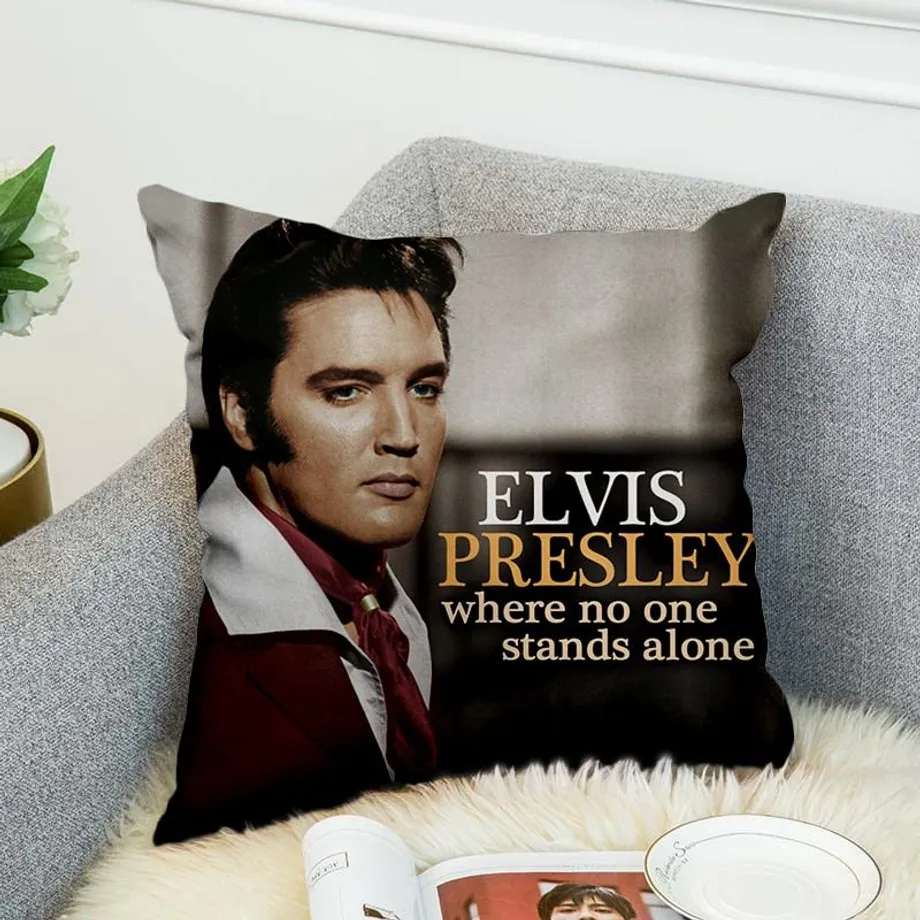 Stylový povlak na polštář Elvis Presley