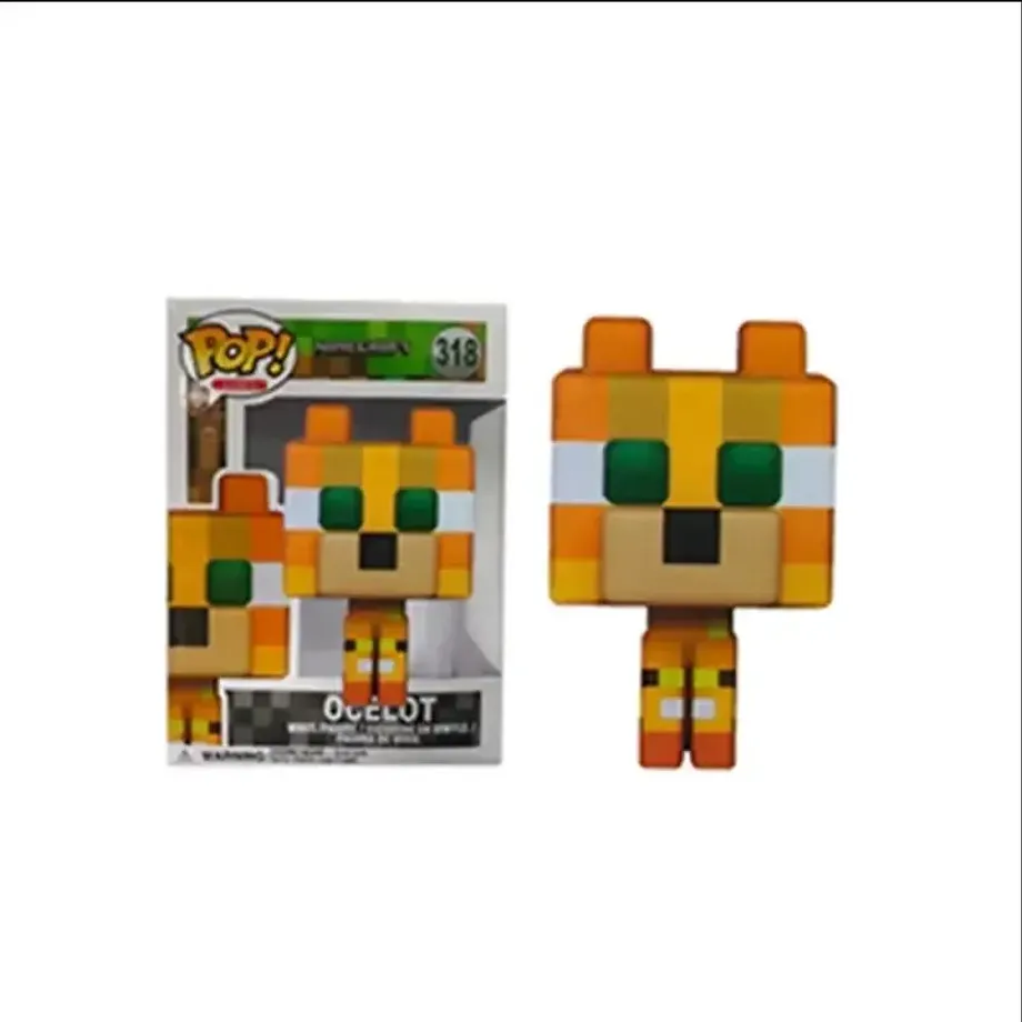 Dětská plastová figurka v provedení postav z oblíbené hry Minecraft - Funko POP