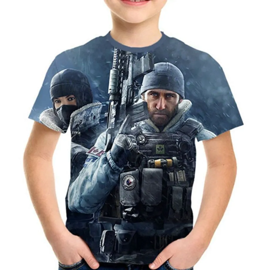 Dětské tričko s cool 3D potiskem Call of Duty