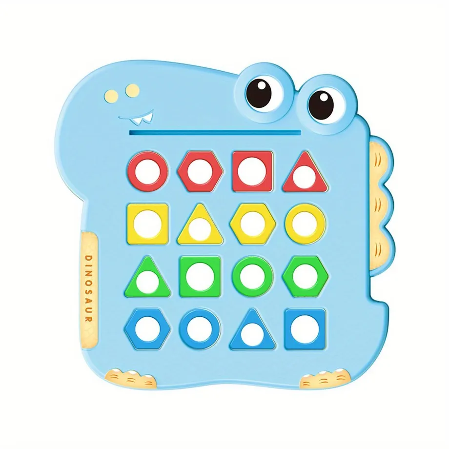 Montessori puzzle s dinosaury pro batolata (1-3 roky)