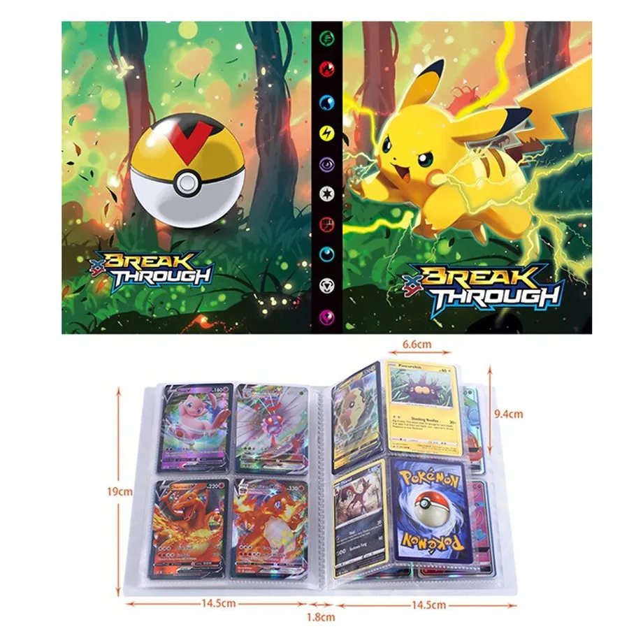 Anime album na sběratelské karty Pokémon VMax