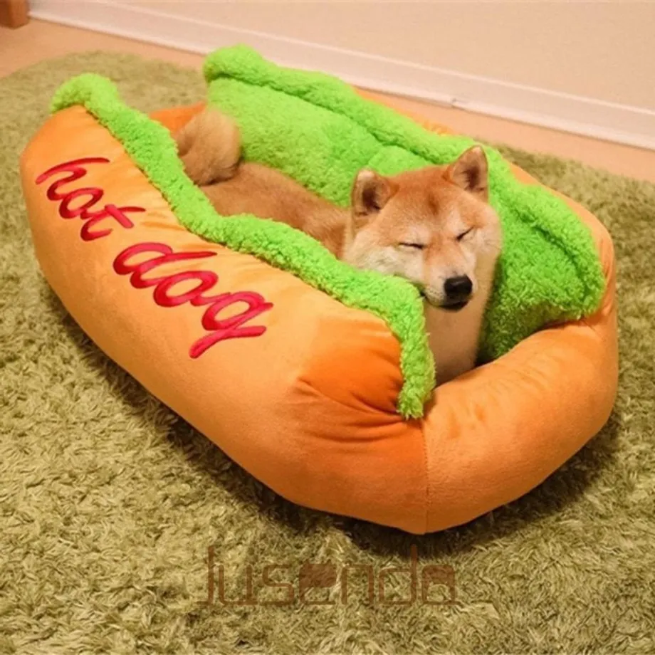 Srandovní pelíšek pro psa Hot-Dog