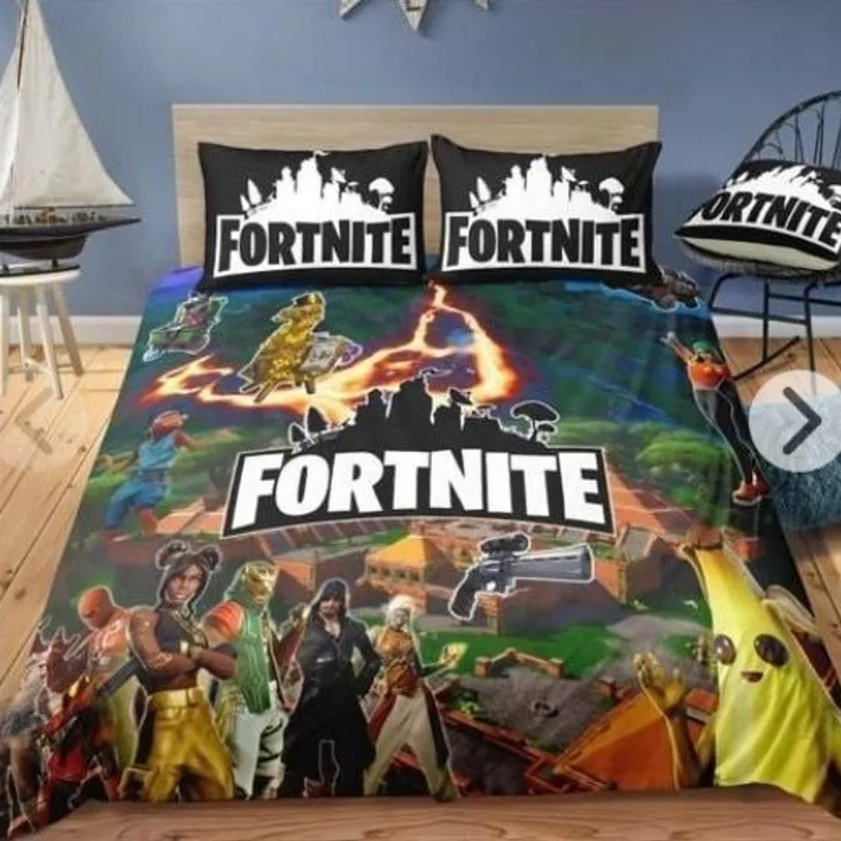 Stylové povlečení s trendy potiskem motivů Fortnite