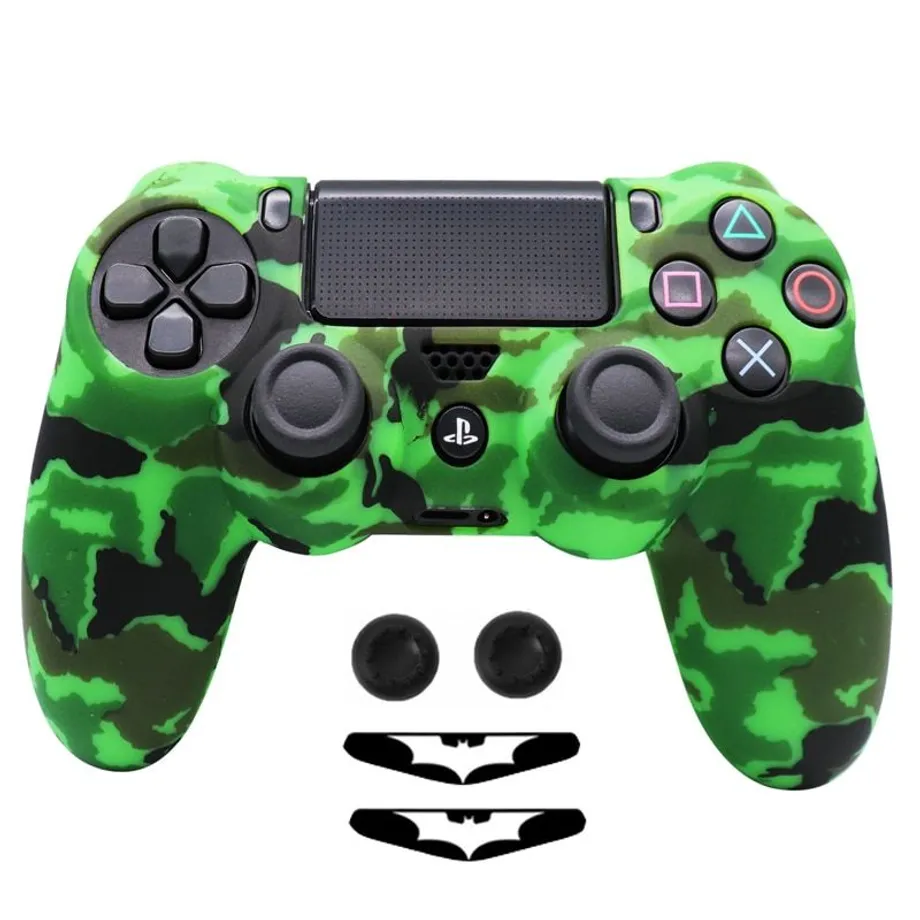 Designový silikonový obal na ovladač Doubleshock PS4 - různé druhy