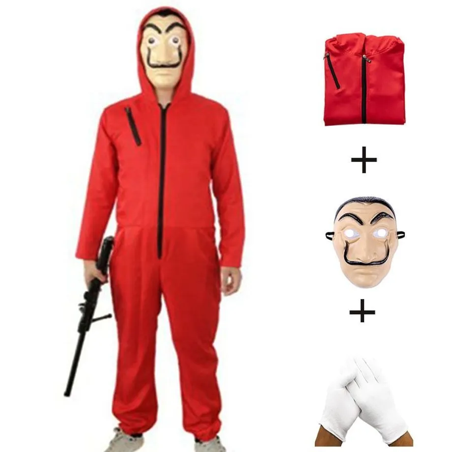 Cosplay kostým La Casa De Papel pro dospělé