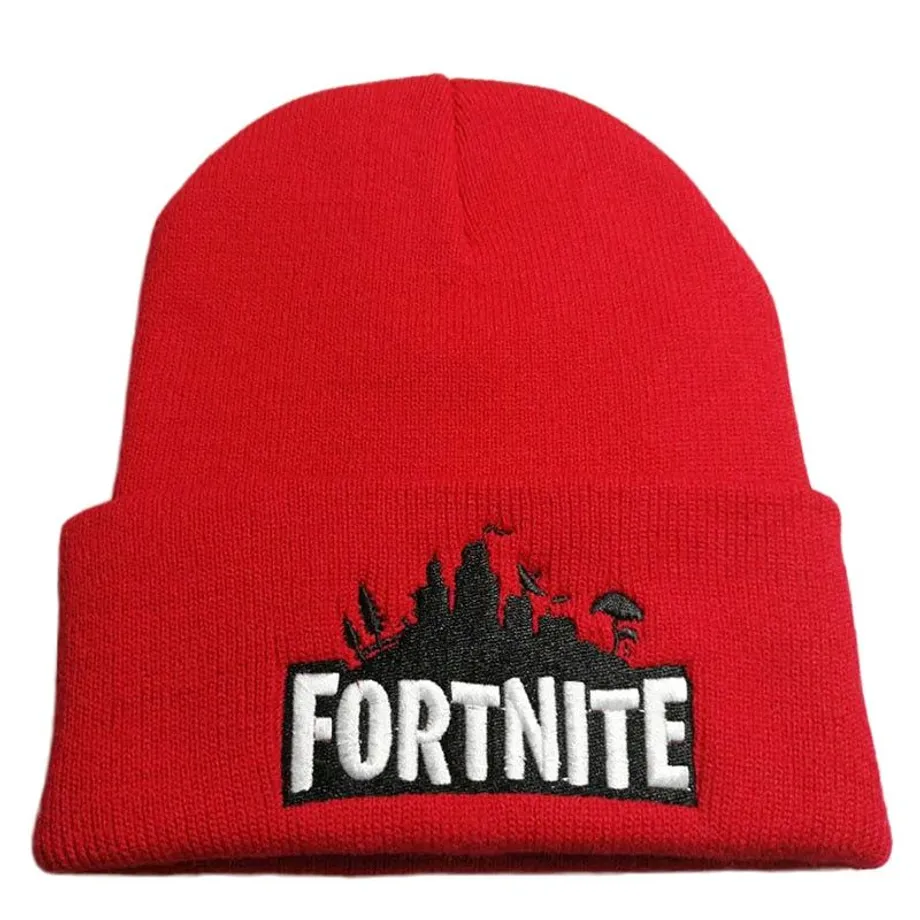 Dvouvrstvá vlněná čepice Fortnite