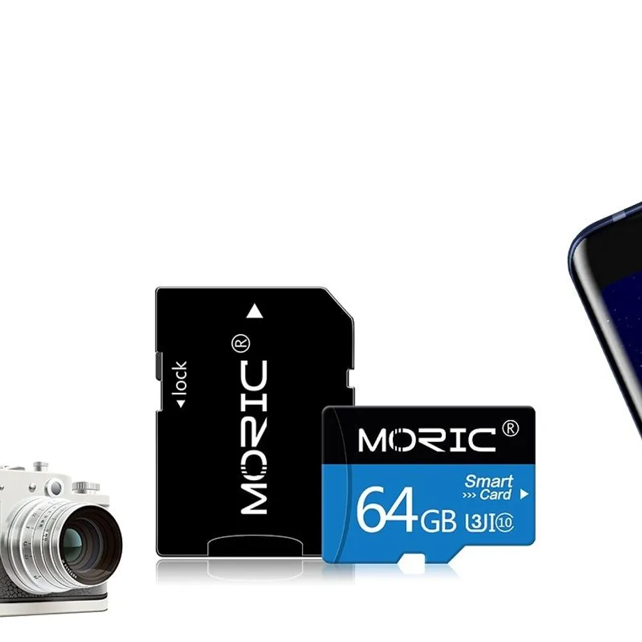 Micro SDHC / SDXC paměťová karta s adaptérem J61