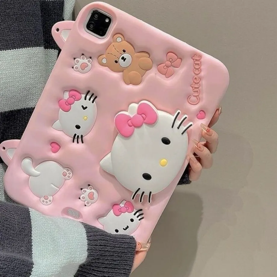 Růžové Pouzdro Na Tablet Sanrio Hello Kitty