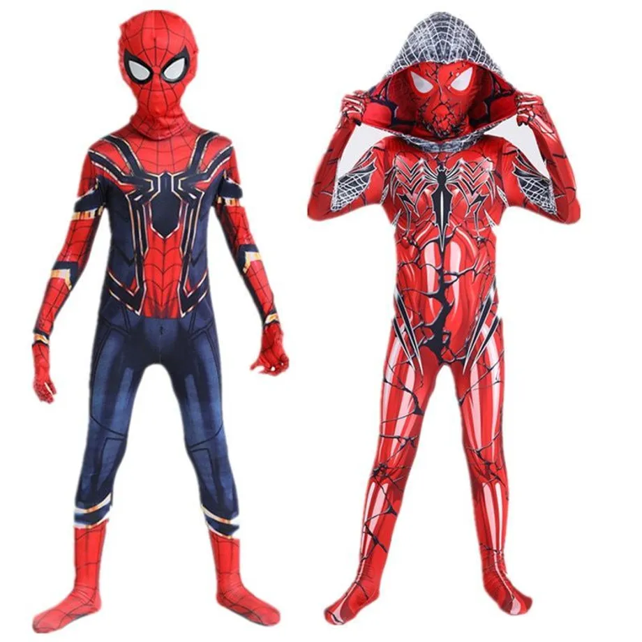 Dětský trendy autentický kostým na Halloween - Spiderman/Deadpool/Venom