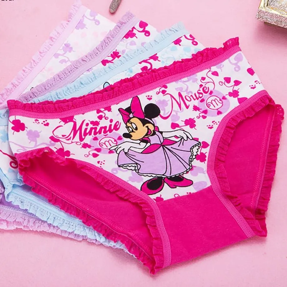 Dívčí spodní prádlo Minnie Mouse, Hello Kitty | 4 ks