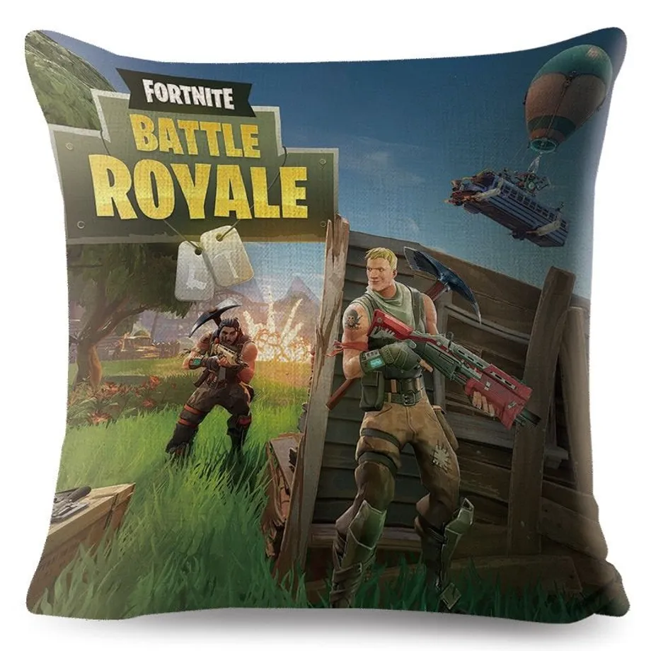 Povlak na polštář s cool designem oblíbené hry Fortnite 19