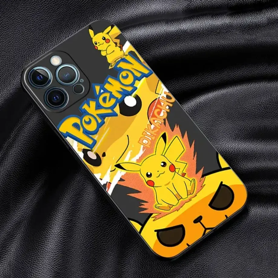 Stylový kryt s různými motivy Pokémon na telefony iPhone