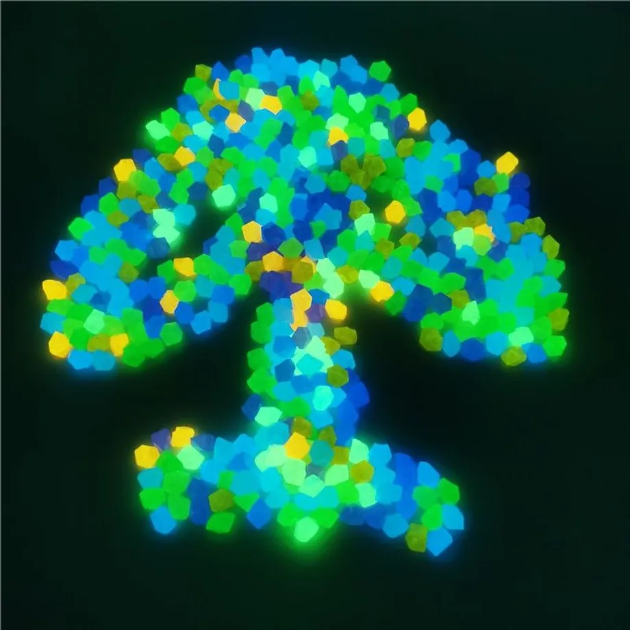 Kameny pro dekoraci květináče - svítící ve tmě