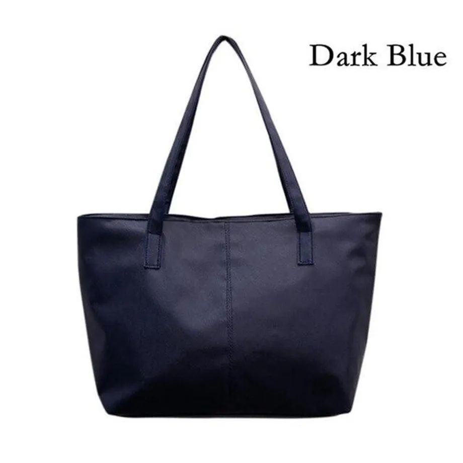 Elegantní dámská kabelka dark-blue 30cm