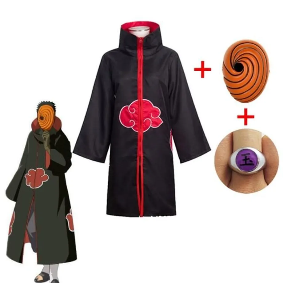 Naruto Akatsuki Halloween kostým red 155