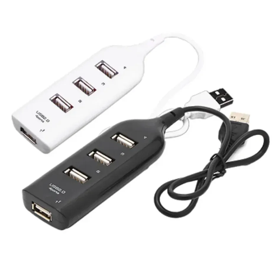 USB Hub 2.0 multiport s vysokou rychlostí a nezávislými vypínači