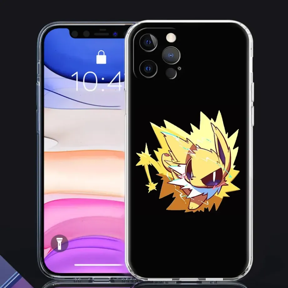 Silikonový kryt s motivy různých Pokémon na telefony iPhone