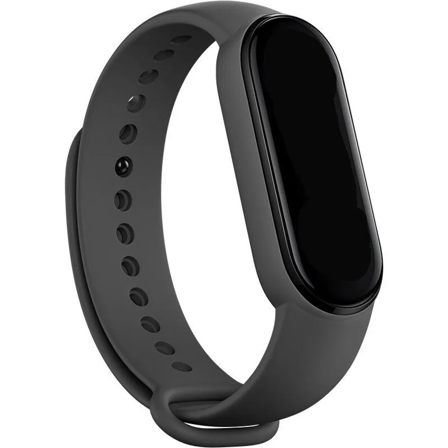 Silikonový řemínek pro Xiaomi Mi Band 5 / 6 Anthony silikonovy-reminek-pro-xiaomi-mi-band-5-6-t863-tmave-seda