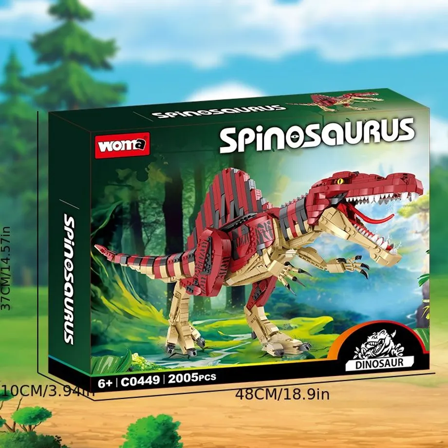 Velká stavebnice dinosaura kompatibilní s Lego - více variant