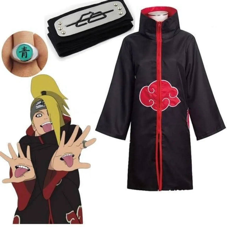 Naruto Akatsuki Halloween kostým deidara 155