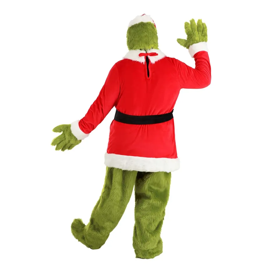 Trendy unisex cosplay kostým v provedení Grinch