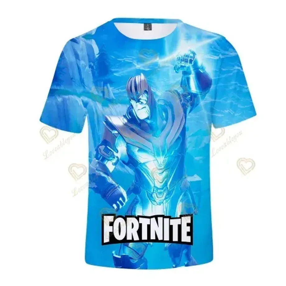 Stylové unisex tričko s krátkým rukávem a různými motivy z oblíbené hry Fortnite