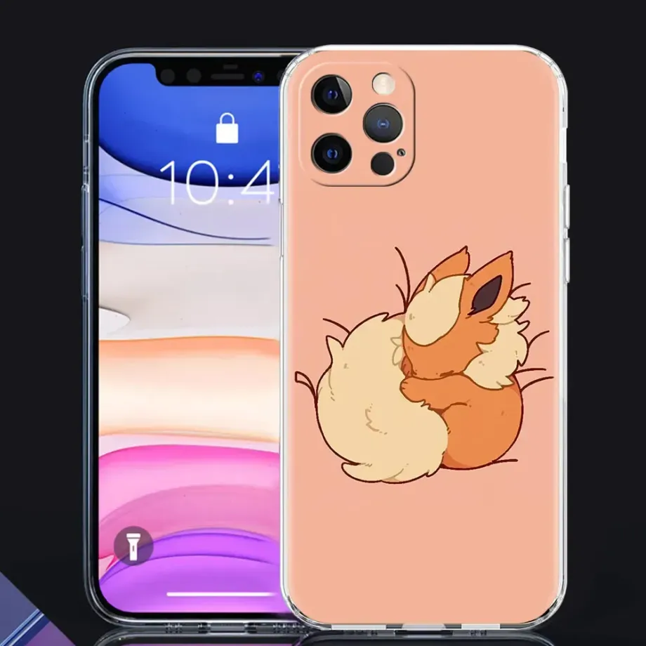 Silikonový kryt s motivy různých Pokémon na telefony iPhone