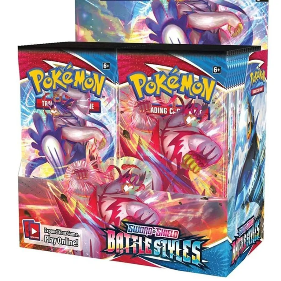 Sběratelský box s kartičkami Pokémon - 360 ks 360 Battle Styles