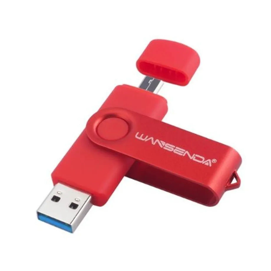 USB flash disk 2 v 1 - 16 GB - 128 GB - 6 barev