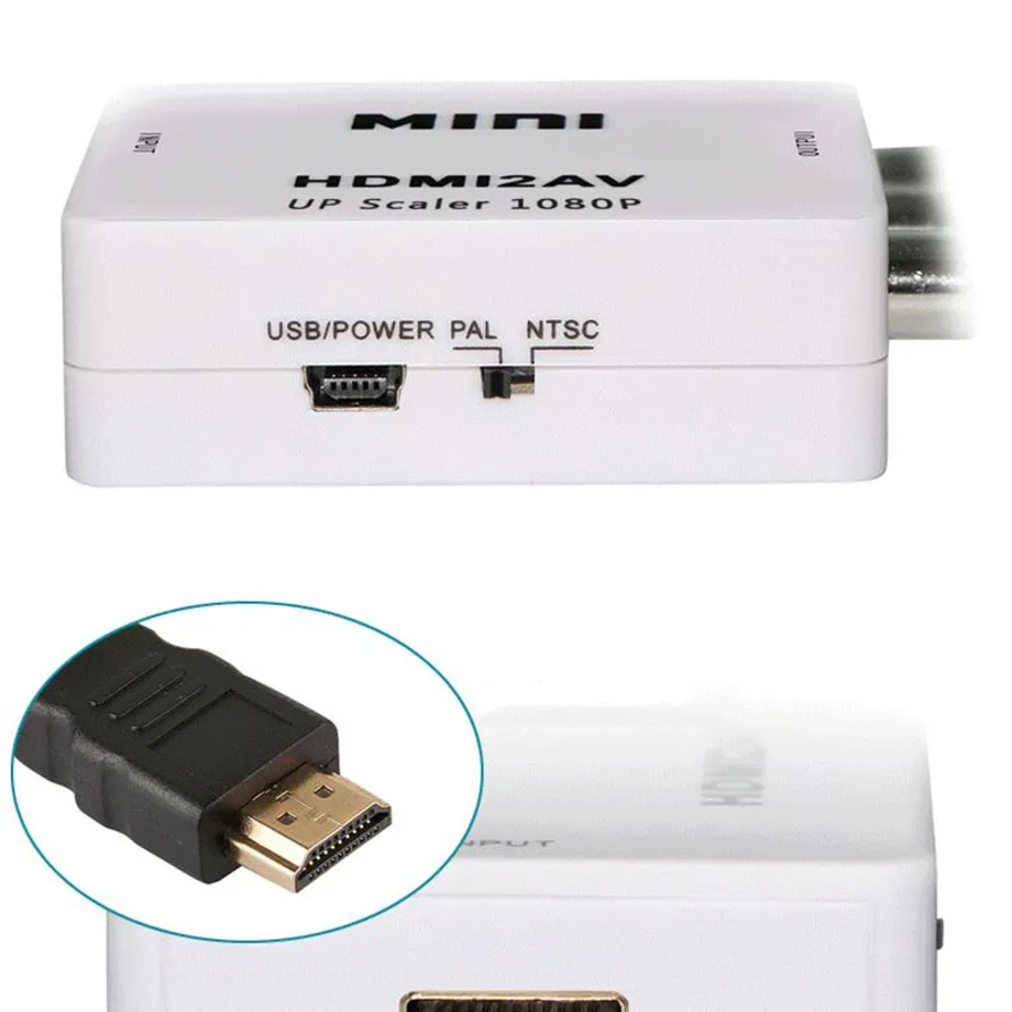 Převodník HDMI AV - 2 barvy