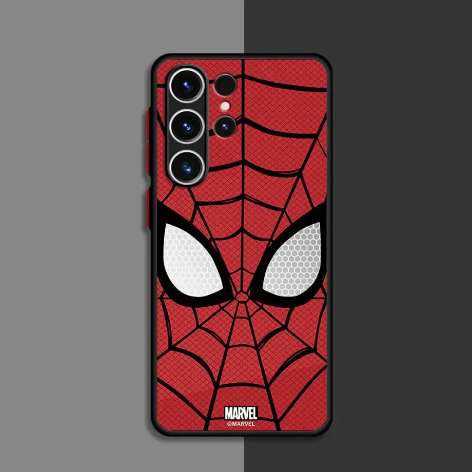 Kryt na telefony Samsung s motivy masky superhrdiny Spider-man