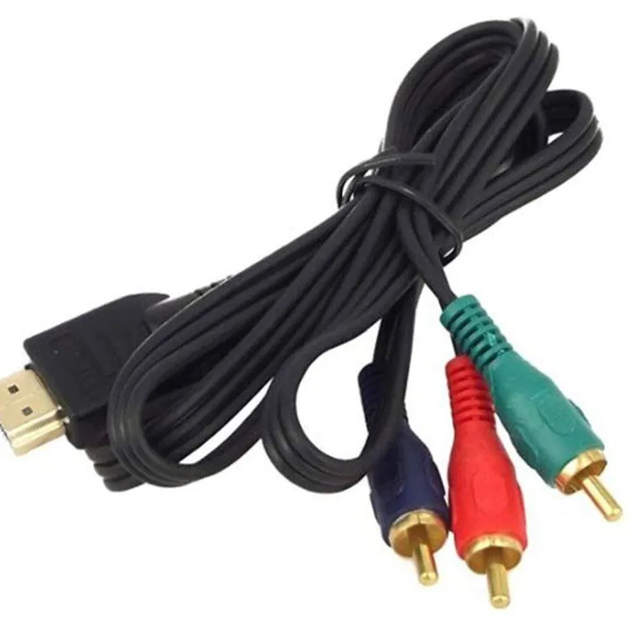 Adaptér HDMI / 3x RCA - kabel 1,0 m