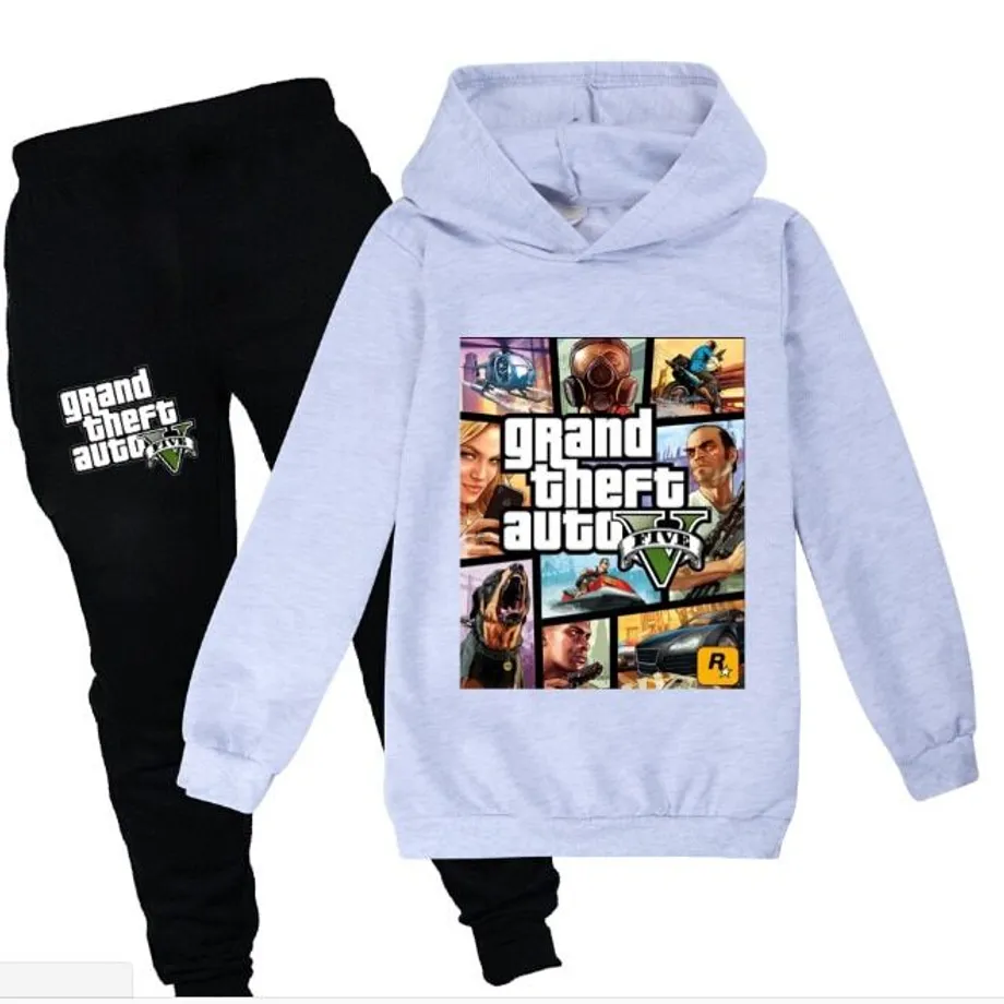 Dětská tepláková souprava s cool potiskem GTA 5