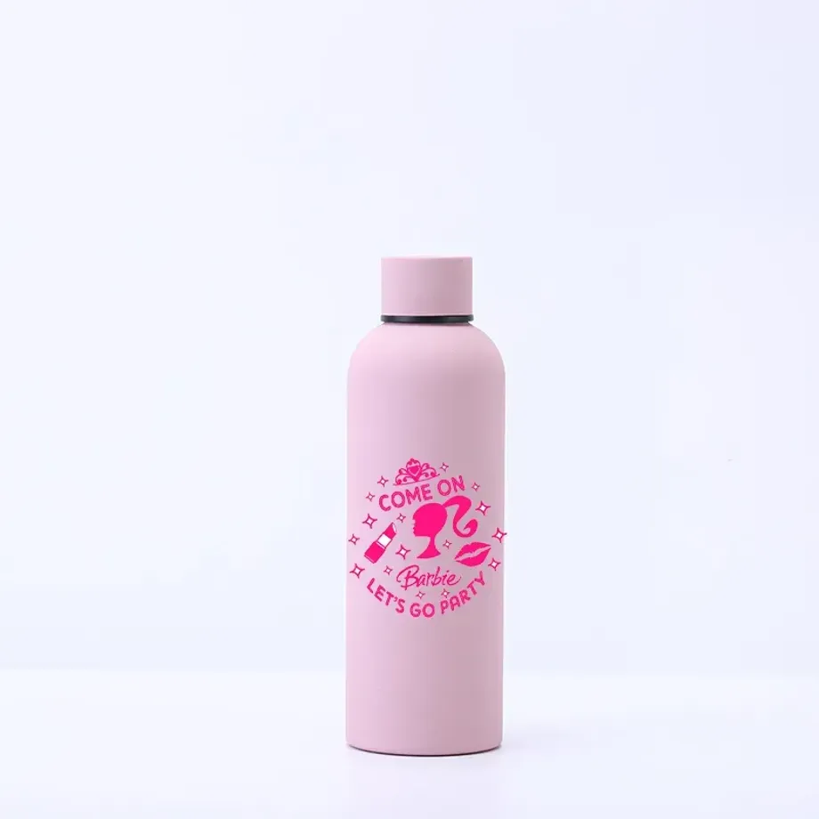 Univerzální trendy láhev na vodu s motivem Barbie 500 ml