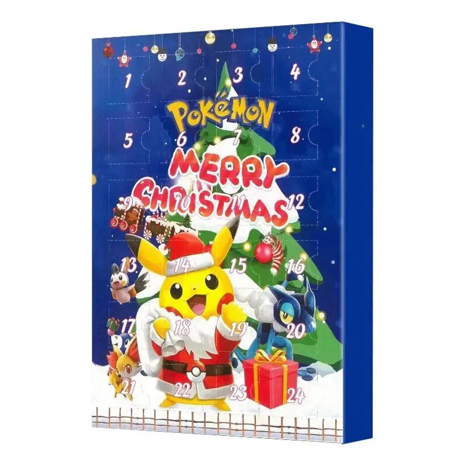 Vánoční adventní kalendář s postavičkami Pokémon