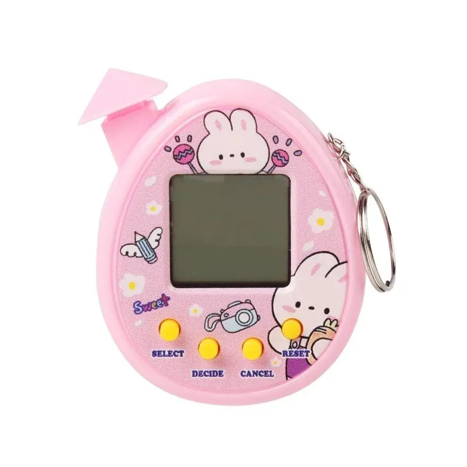 Dětské zábavné elektronické Tamagotchi zvířátko s přívěskem - různé druhy