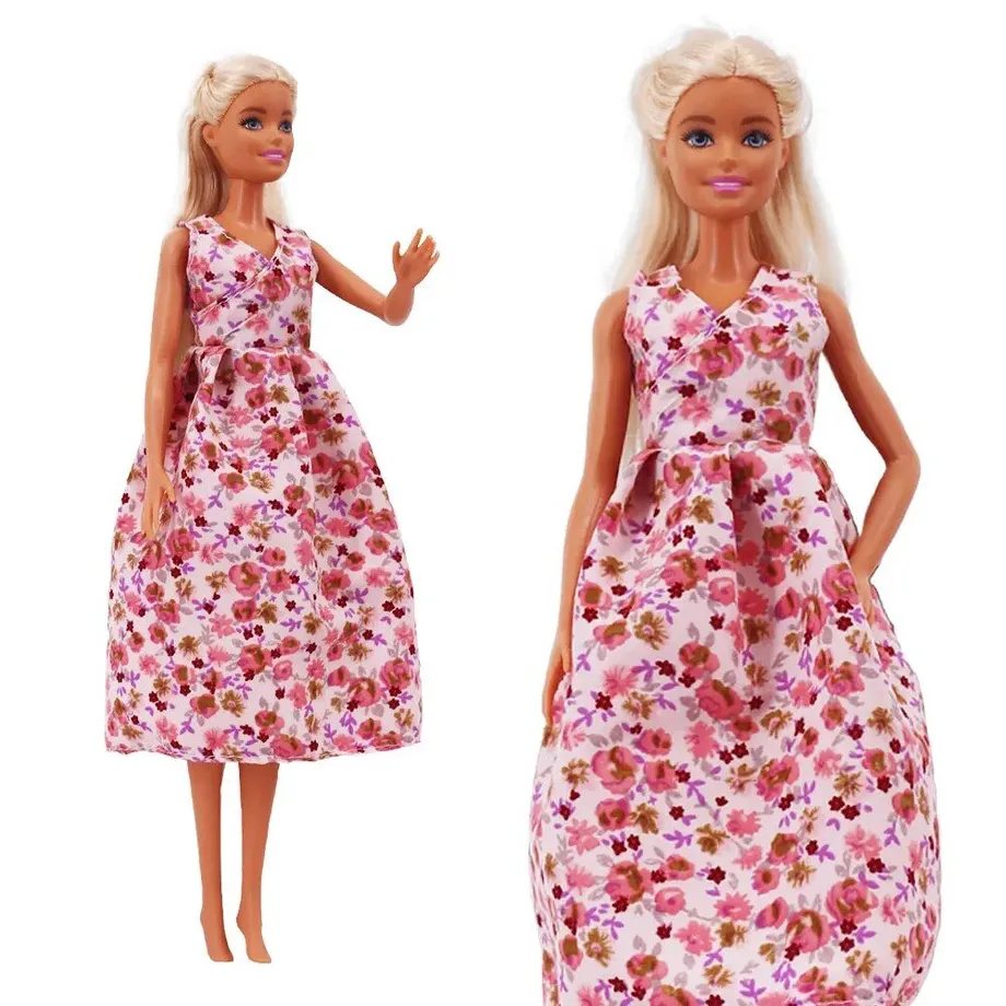 Šaty Longuette pro panenky Barbie