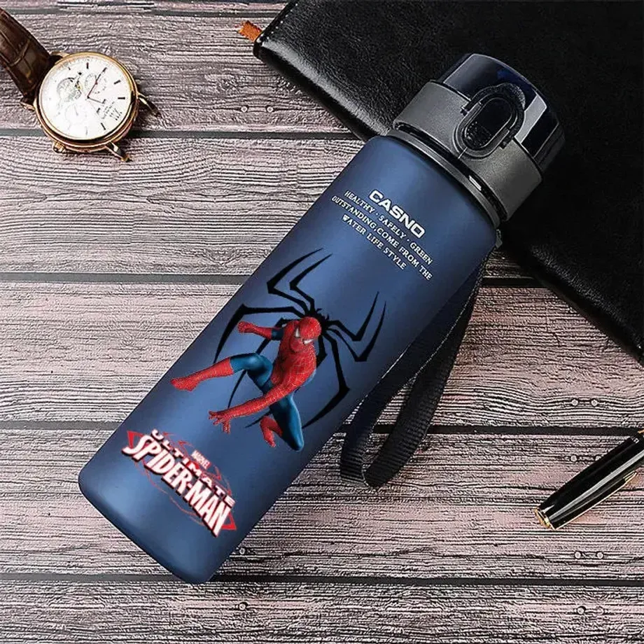 Stylová láhev na vodu s motivy superhrdiny Spider-man 560ml - různé varianty