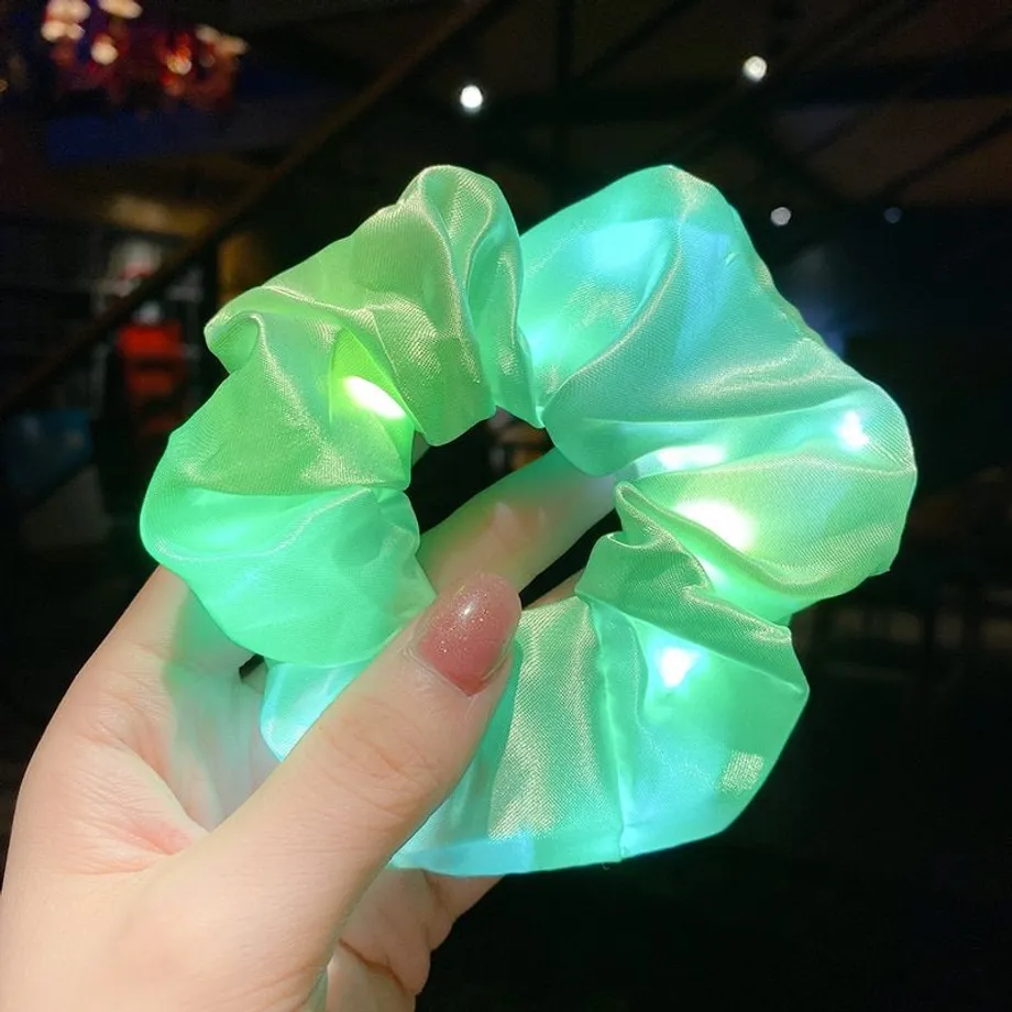 LED Scrunchies do vlasů